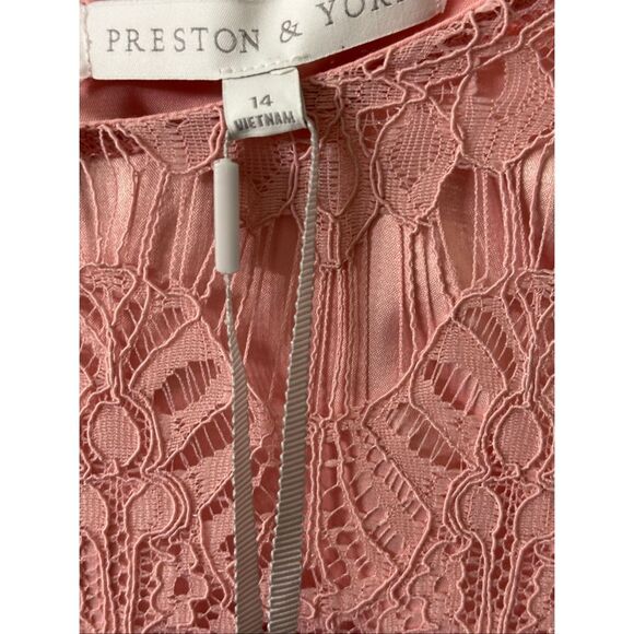 NWT Preston & York Lace Overlay Dress - Picture 3 of 4